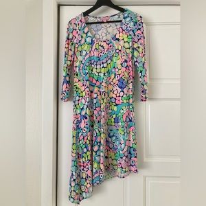 Lilly Pulitzer Swing, asymmetrical dress